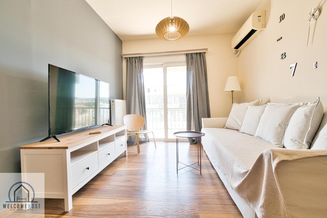 Bright & Restful! Apartment Атина Екстериор снимка